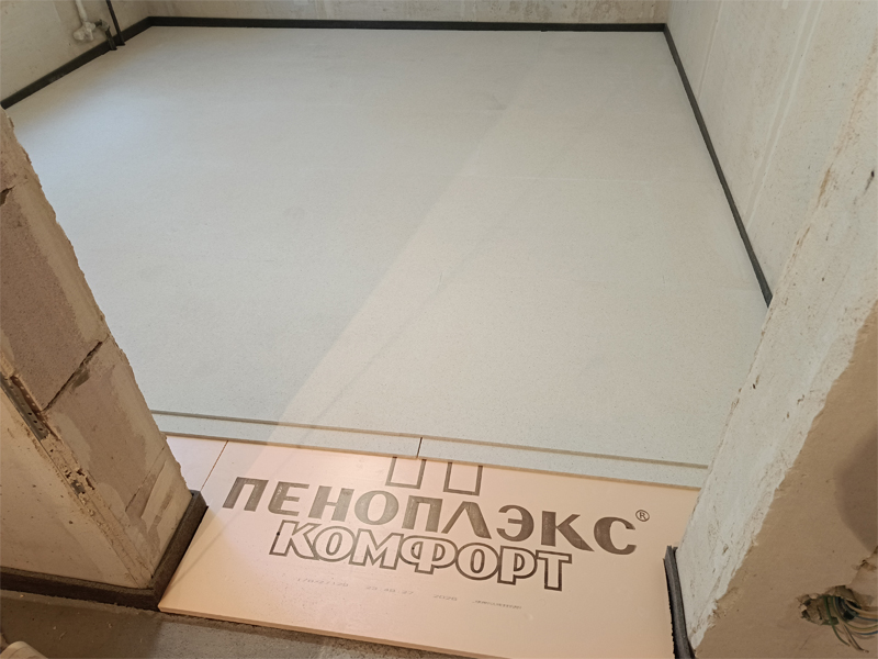 Черновой пол под любое напольное покрытие
